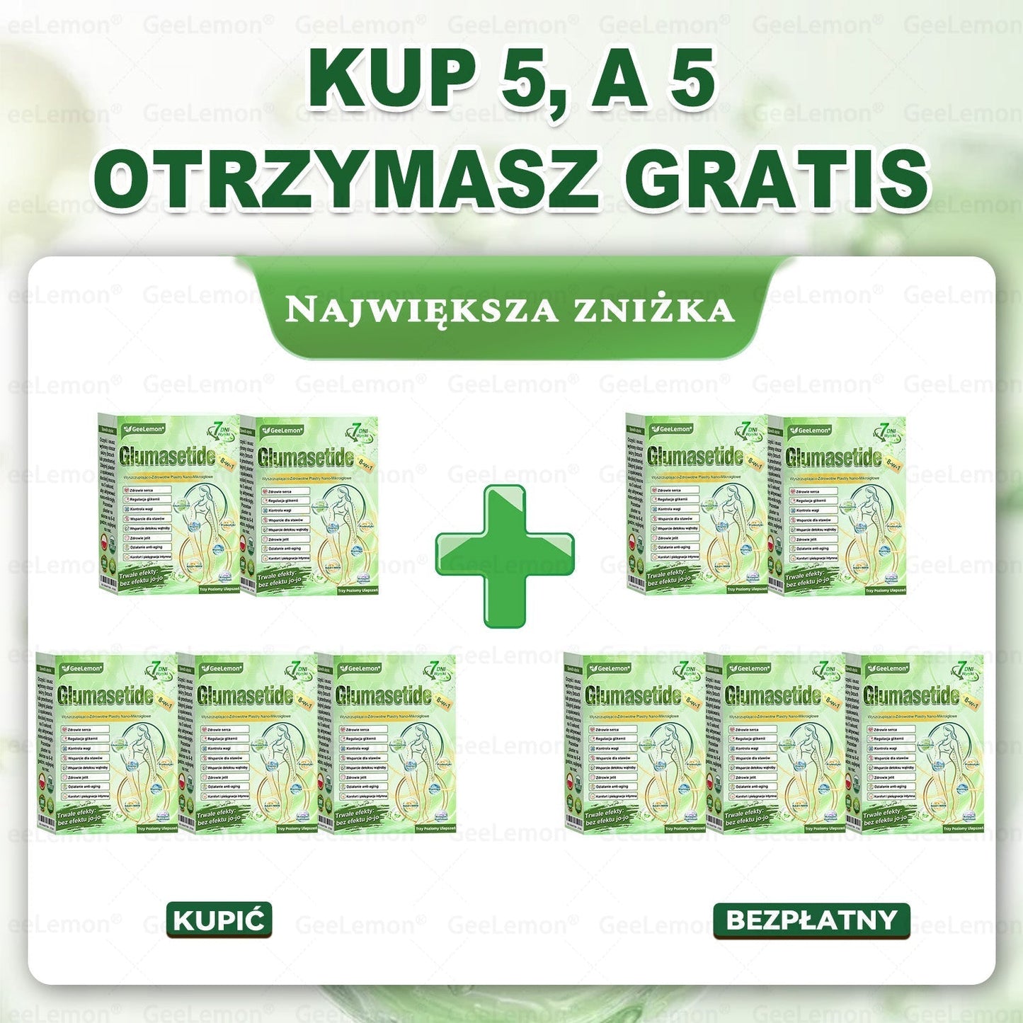 👩⚕️Oficjalny Sklep | 🎁 Pureluxo® 𝐆𝐥𝐮𝐦ase𝐭𝐢𝐝𝐞 𝟖 𝐰 𝟏 Smukły i Zdrowy Nano Plaster z Mikronakłuciami 🇵🇱(Tylko raz dziennie, widoczne zmiany już w 7 dni)✅ Na otyłość, 🅛🅞🅞🅢🅔 🅢🅚🅘🅝 wiotką skórę, cukrzycę, bezdech senny, problemy ze stawami i wiele więcej🎄