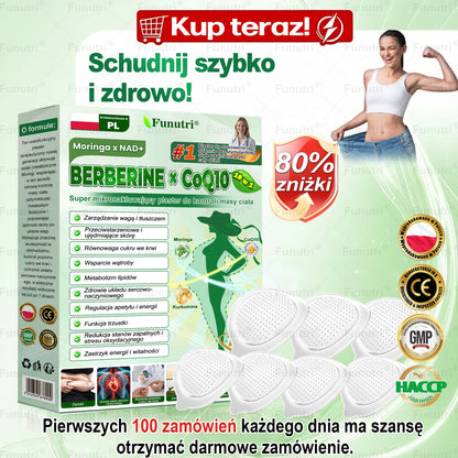 Oficjalny Sklep 👩‍⚕️👩‍⚕️Funutri® 10 w 1 metaboliczny wyszczuplający plaster z nanomikroigłami  (Tylo raz dziennie – widoczne zmiany już w 7 dni)Wsparcie przy otyłości, cukrzycy, bezdechu sennym, problemach ze stawami i nie tylko👩‍⚕️