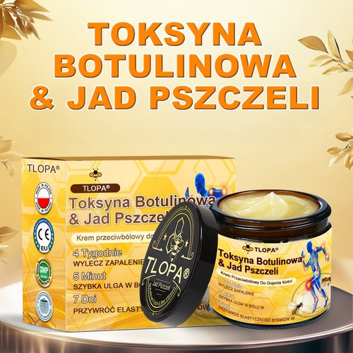 🦴𝑷𝒖𝒓𝐞𝐿𝒖𝒙𝐨® Toksyna botulinowa i jad pszczeli Krem przeciwbólowy do gojenia kości🦴🔥🔥
