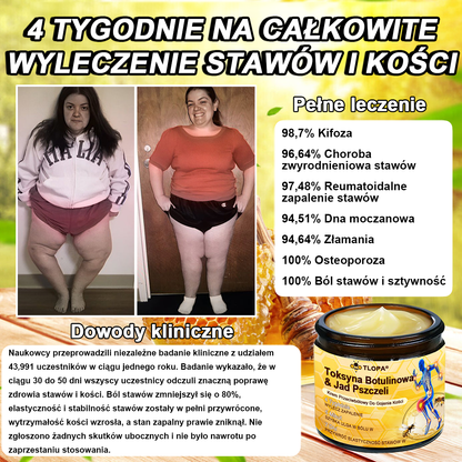 🦴𝑷𝒖𝒓𝐞𝐿𝒖𝒙𝐨® Toksyna botulinowa i jad pszczeli Krem przeciwbólowy do gojenia kości🦴🔥🔥