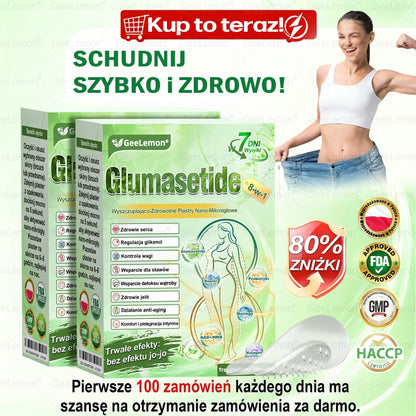 👩‍⚕️Oficjalny Sklep | 🎁 Pureluxo® 𝐆𝐥𝐮𝐦ase𝐭𝐢𝐝𝐞 𝟖 𝐰 𝟏 Smukły i Zdrowy Nano Plaster z Mikronakłuciami 🇵🇱(Tylko raz dziennie, widoczne zmiany już w 7 dni)✅ Na otyłość, 🅛🅞🅞🅢🅔 🅢🅚🅘🅝 wiotką skórę, cukrzycę, bezdech senny, problemy ze stawami i wiele więcej🎅🎄