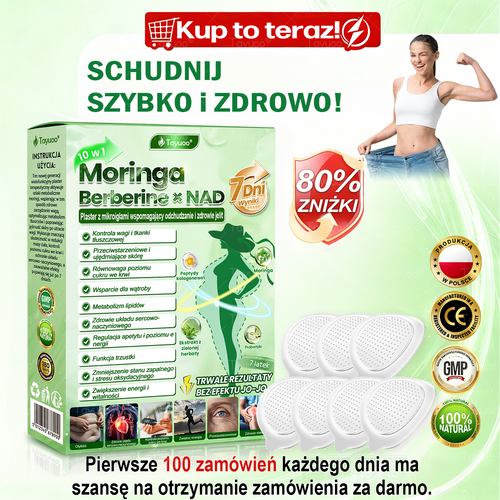 Oficjalny Sklep | 💫💫 𝑻𝐚𝙮𝘂𝙤𝒐® 𝐌𝐨𝐫𝐢𝐧𝐠𝐚 ·𝘽𝙚𝙧𝙗𝙚𝙧𝙞𝙣𝙚× 𝑵𝑨𝑫+10-𝐰-1 𝙕𝙖𝙖𝙬𝙖𝙣𝙨𝙤𝙬𝙖𝙣 𝒑𝒍𝒂𝒔𝒕𝒆𝒓 𝐧𝐚𝐧𝐨 𝐳  𝙢𝙞𝙠𝙧𝙤𝙞𝙜ł𝙖𝙢𝙞🇵🇱 (Tylko raz dziennie — widoczne pierwsze zmiany już po 7 dniach)✅Kompleksowe wsparcie sylwetki, skóry, poziomu cukru i dobrego snu💰💫