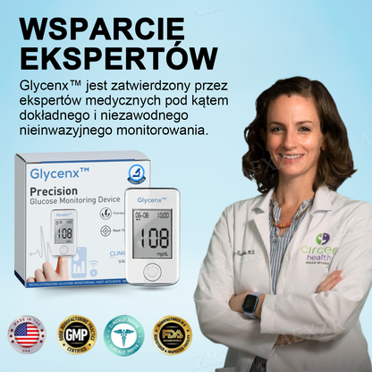 Glycenx™🎉🎉Wyprzedaż Noworoczna🎉- Rabat - 𝟟𝟘% 🅾🅵🅵 Dokładne urządzenie do pomiaru poziomu glukozy we krwi🍀🍀