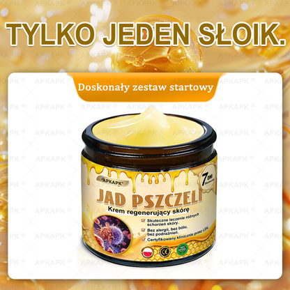 Polecane przez USK w Białymstoku · Wyprodukowano w Polsce✨✨ 𝖠𝖯𝖪𝖠𝖯𝖪® krem regenerujący skórę z jadem pszczelim✨✨
