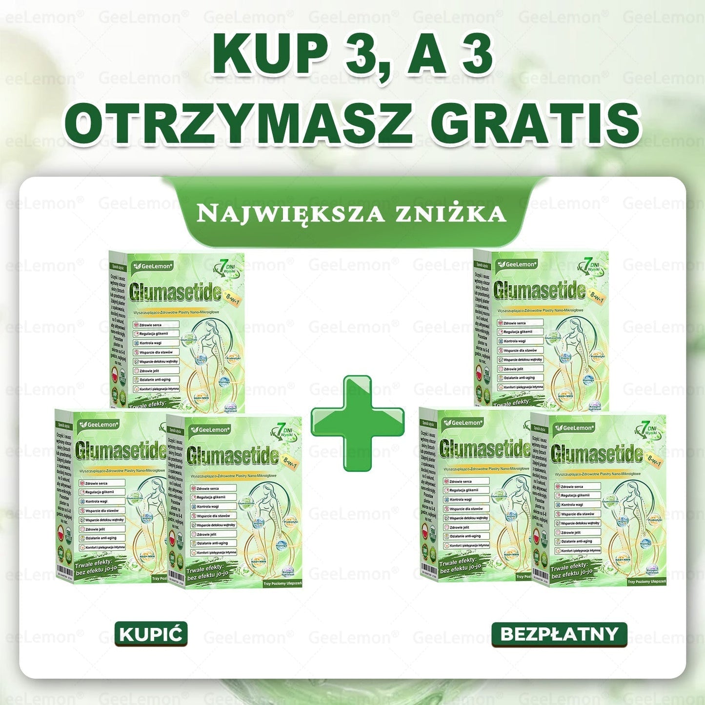 👩‍⚕️Oficjalny Sklep | 🎁 Pureluxo® 𝐆𝐥𝐮𝐦ase𝐭𝐢𝐝𝐞 𝟖 𝐰 𝟏 Smukły i Zdrowy Nano Plaster z Mikronakłuciami 🇵🇱(Tylko raz dziennie, widoczne zmiany już w 7 dni)✅ Na otyłość, 🅛🅞🅞🅢🅔 🅢🅚🅘🅝 wiotką skórę, cukrzycę, bezdech senny, problemy ze stawami i wiele więcej🎅🎄