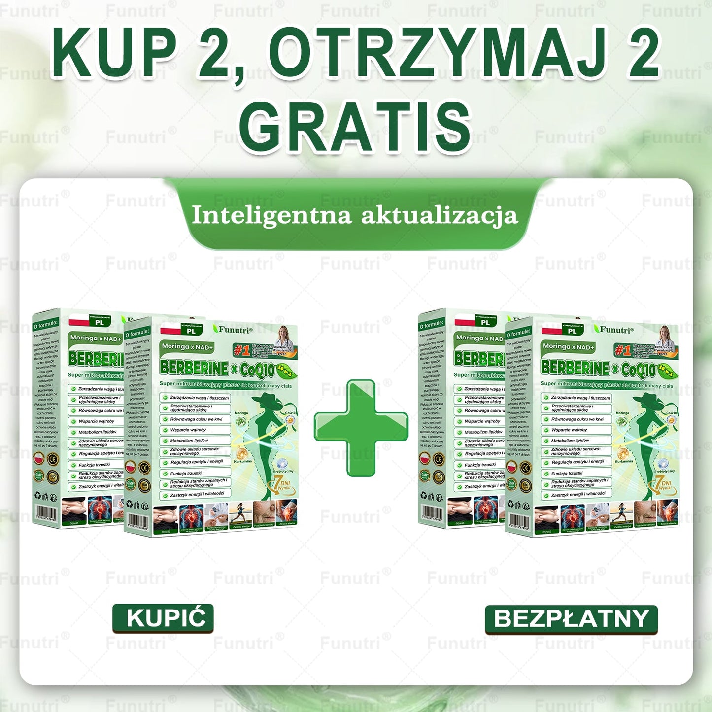 Oficjalny Sklep 👩‍⚕️👩‍⚕️Funutri® 10 w 1 metaboliczny wyszczuplający plaster z nanomikroigłami  (Tylo raz dziennie – widoczne zmiany już w 7 dni)Wsparcie przy otyłości, cukrzycy, bezdechu sennym, problemach ze stawami i nie tylko👩‍⚕️